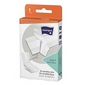 Plaster SOFT Matopat 6cmx0,5m 1 szt.