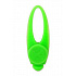 Zawieszka na obrożę Dog Fantasy LED silikon zielony 8cm