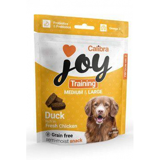 Calibra Joy Dog Training M&L Kaczka&Kurczak 300g
