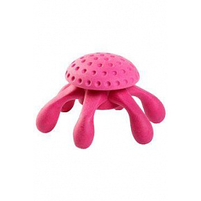 Zabawka dla psa OCTOPUS MAXI pływająca. z TPR różowa Kiwi