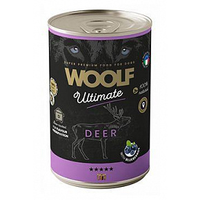 WOOLF Ultimate DogFood konserwa. Jeleń 400g
