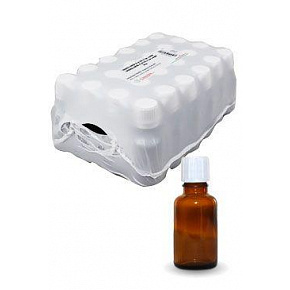 Butelka 25ml brązowa, zakręcany korek /24szt.
