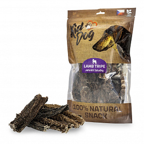 KIDDOG 100% Natural Snack, żołądek jagnięcy, 12 cm / 300 g