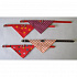 Obroża podszyta + chustka 65x2,5cm