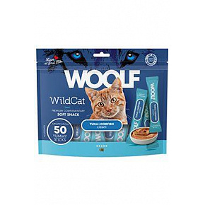 WOOLF WildCat Cream Regular Tuńczyk i Dorsz 50x14g