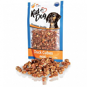KIDDOG mini kosteczki z kaczki i dorsza 80 g