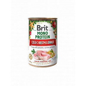 Brit Dog konz Mono Protein- CZESKA WIGILIJNA UCZTA 400g