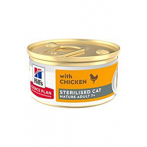 Hill's Fel. SP Adult7+ Steril. pěna Chicken Konz. 85g