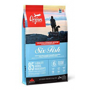 ORIJEN Dog 6 Fish Dry 11,4 kg