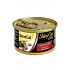GimCat ShinyCat konserwa. kurczak z wołowiną 70g
