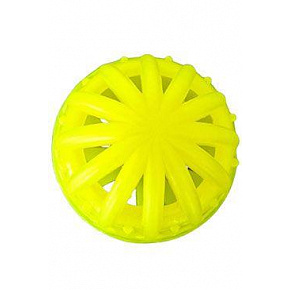 Zabawka dla psa Piłka dziurkowana pływająca nr 4 guma 8cm SP Zabawka dla psa Piłka dziurkowana pływająca nr 4 guma 8cm SP