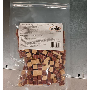 Przysmak Salač Kanapka jagnięca z dorszem mini 250 g