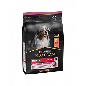 ProPlan MO Dog Adult Medium Sensitive Skin łosoś 3 kg ProPlan MO Dog Adult Medium Sensitive Skin łosoś 3 kg