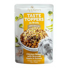 Applaws Dog saszetka Toppers Broth kurczak z komosą ryżową 85g