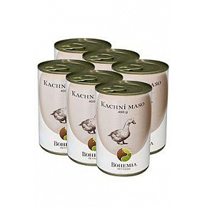 BOHEMIA MASO Kaczka we własnym sosie SIX PACK 6x400g