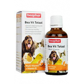 Beaphar Vit Total krople witaminowe pies, kot 50ml