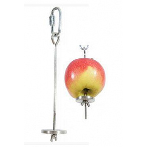 Metalowy uchwyt na owoce do klatki L 22cm Zolux