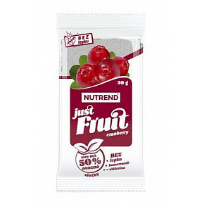 Nutrend JUST FRUIT żurawina 30g 1szt