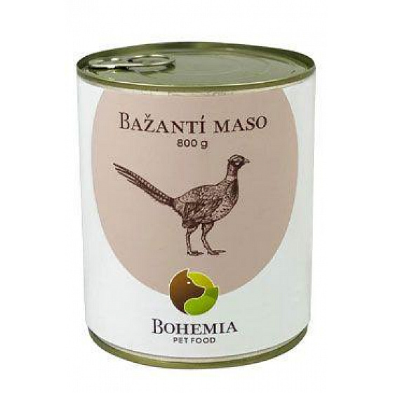 BOHEMIA MASO Bażant we własnym sosie 800g