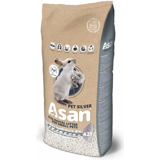 ASAN Pet Silver gryzonie i króliki 42l