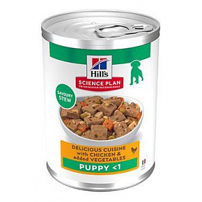 Hill's Can. SP Puppy Kurczak&Warzywa Konz. 363g