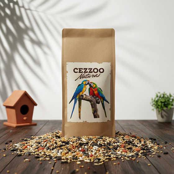 CEZZOO Natura Premium Duża papuga 15kg