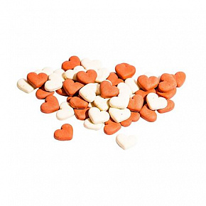 MINI HEARTS MIX STRAWBERRY truskawkowe serduszka 2,5 kg