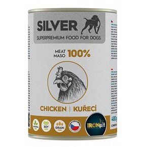 IRONpet Silver Dog konserwa. Kurczak 400g IRONpet Silver Dog konserwa. Kurczak 400g
