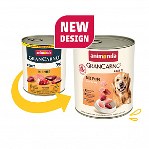 GRANCARNO Adult - z mięsem z indyka 800 g GRANCARNO Adult - z mięsem z indyka 800 g