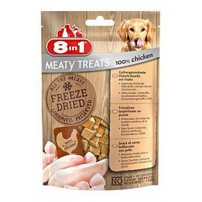 Przysmak 8in1 Meaty Treats FD Chicken 50g