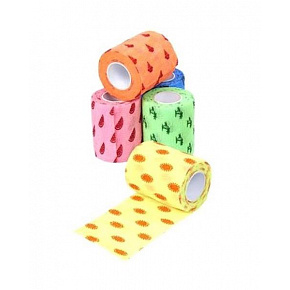 Bandaż KRUUSE Fun-Flex Summer 7,5 cm x 4,5 m, 10 szt.