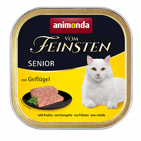 ANIMONDA pasztet SENIOR - drobiowy dla starszych kotów 100g