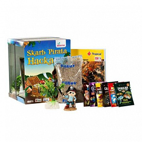 Zestaw akwariowy Pirat - 20x20x25 cm