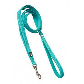 Smycz Hurtta Casual Reflect. ECO pawia zieleń.180cm/20mm