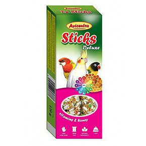 Avicentra pałeczki dla małych papug - witaminowe.+med 2szt