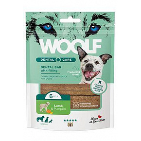 WOOLF Dental Care Bar z jagnięciną i dynią 108g/6szt.