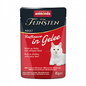 ANIMONDA VF Raffinesse w galarecie - kurczak i wołowina, 85 g ANIMONDA VF Raffinesse w galarecie - kurczak i wołowina, 85 g