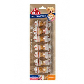 Przysmak 8in1 Flavours Triple Flavour Bones XS/7szt.