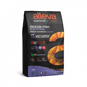 Alleva NATURAL dog senior mini & medium ocean fish & pumpkin light 2 kg