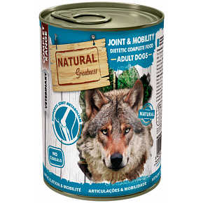 Natural Greatness MOBILITY, dieta weterynaryjna, konserwa dla psów 400g