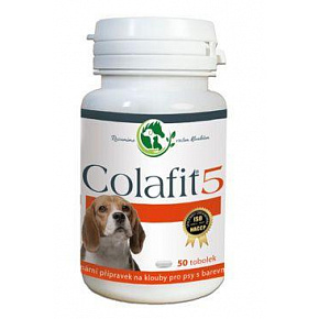 Colafit 5 na stawy dla psów kolorowe 50tbl
