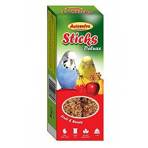 Avicentra pałeczki dla papużki falistej - owoce+miód 2 szt.