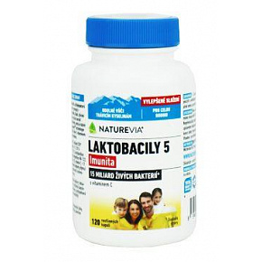 NATUREVIA Laktobacillus 5 Odporność 120 kaps.