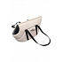 Torba transportowa Boho I. 38x25x25cm szaro-kremowa