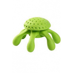Zabawka dla psa OCTOPUS MAXI pływająca. z TPR zielona Kiwi