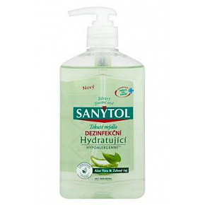 SANYTOL mydło dezynfekujące Nawilżające 250ml