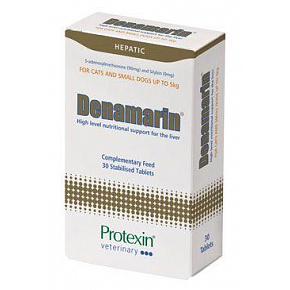 Protexin Denamarin dla kotów i małych psów 30tbl
