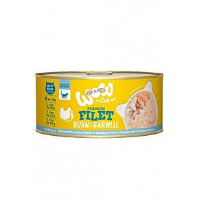 WOW Cat konserwa. Adult Filet z kurczaka z krewetkami 70g
