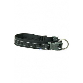 Obroża Hurtta Casual ECO czarna 20-30cm