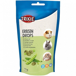 PEA DROPS - groszkowe dropsy, przysmak dla gryzoni, 75 g